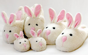 Classic deals bunny slippers